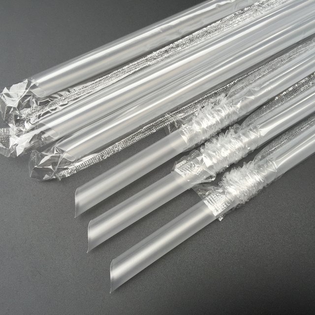 Disposable bold pearl milk tea straws 5000 individually packaged thick 13mm long 19cm23cm