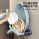 Washbasin storage rack telescopic punch-free wall hanging cartoon home traceless wall-mounted practical