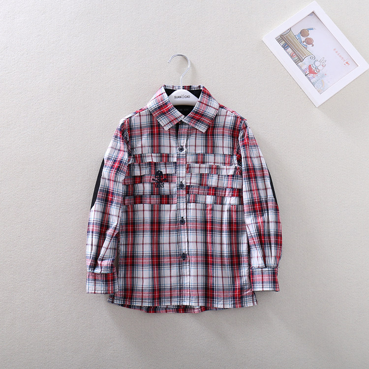 Chemise garcon à manche longue - Ref 2079356 Image 8