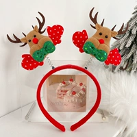 Армейский зеленый двойной обруч для волос с лоськой