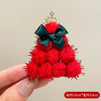 Мяч красный рождественский елка