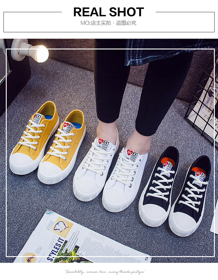 Giày cao gót đế xuồng 2017 mùa hè mới giày sneaker