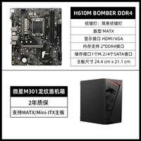 H610M BOMBER DDR4+MSI M301 Шасси Dragon Shield