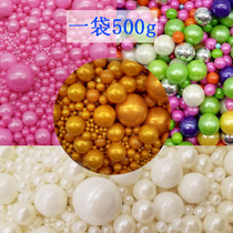 New cake decoration sugar beads mixed model 238g-500g baking sugar beads colorful pearl sugar color sugar beads