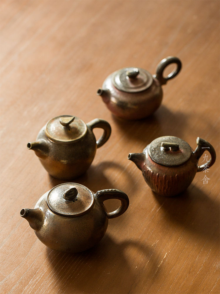 Taiwan liu little evaluation of wood to burn pot of ceramic teapot single pot of kung fu tea tea set the teapot home collection side pot