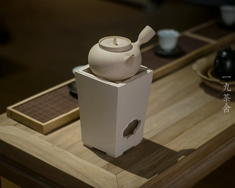 White clay TaoLu Japanese manual White furnace cooling furnace kung fu tea stove wind furnace carbon furnace boiling water tea accessories with zero