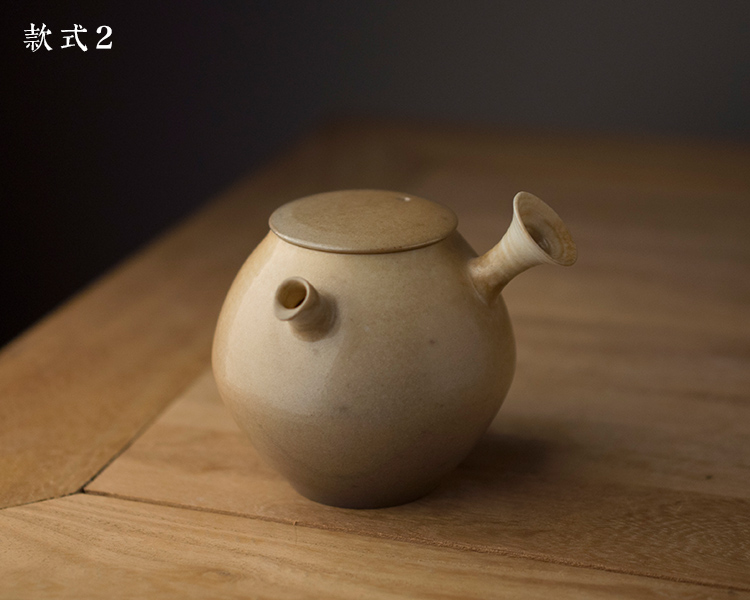 Jingdezhen side after the embryo to burn the teapot ceramic teapot household lasts a kettle pot of kung fu tea set small single pot
