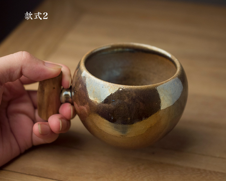 Wu Jinwei studio ceramic cups sample tea cup master cup single cup tea cup kung fu tea cups a single tea sets