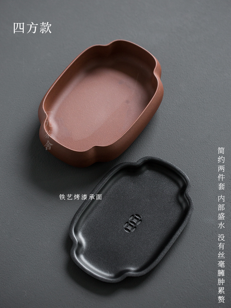 It bearing bearing dry mercifully Taiwan Japanese dry mercifully tea tray teapot mat cup mat tea kungfu tea accessories with zero
