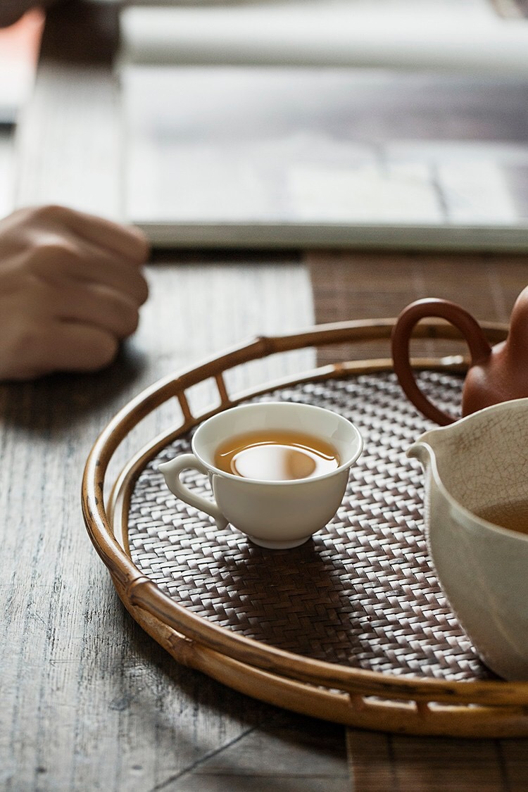 Dehua white porcelain teacup master cup single cup of household ceramic kung fu tea tea tea sample tea cup small single
