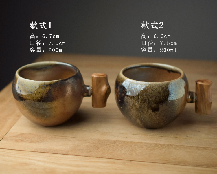 Wu Jinwei studio ceramic cups sample tea cup master cup single cup tea cup kung fu tea cups a single tea sets