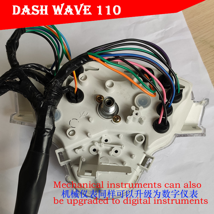 DASH WAVE110 electronic watch large pedal modified digital instrument assembly for export to Malaysia Myanmar