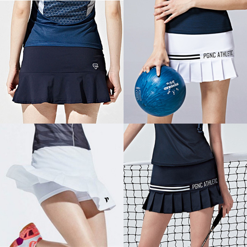 Special offer new Korean badminton clothing women's pink shorts tennis table tennis running sports white skirt quick-drying