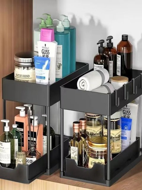 Kitchen seasoning storage rack narrow style seasoning rack countertop small oil, salt, sauce, vinegar seasoning storage rack stove