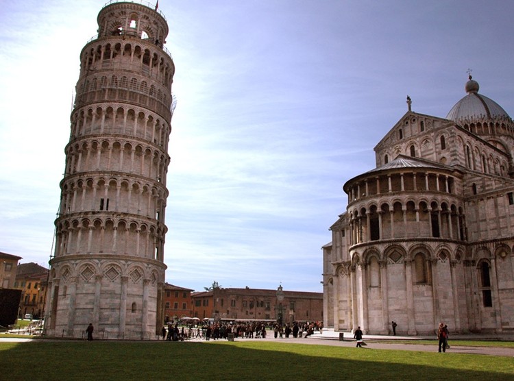 イタリア建築 ピサの斜塔 モデル工芸品 オーナメント ヨーロッパ