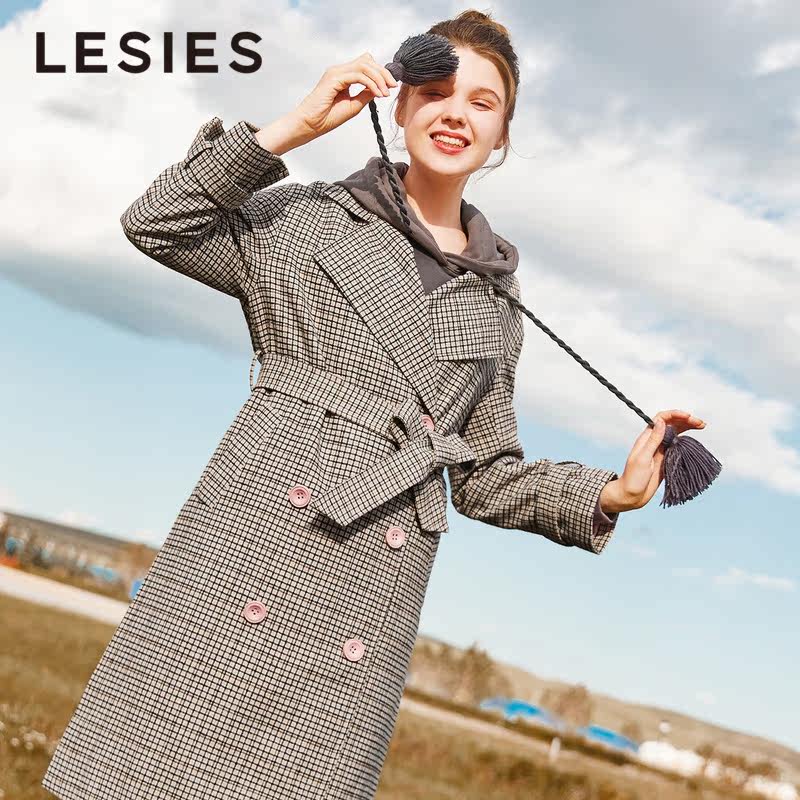 Trench pour femme LESIES     en Polyester - Ref 3227620 Image 4