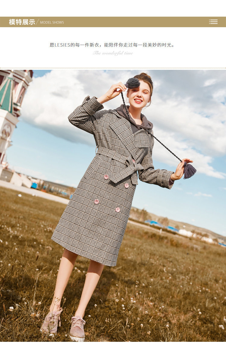 Trench pour femme LESIES     en Polyester - Ref 3227620 Image 21