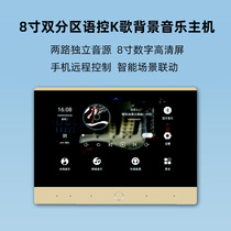 Whole House smart home background music host control system scene linkage automatic play music k song audio