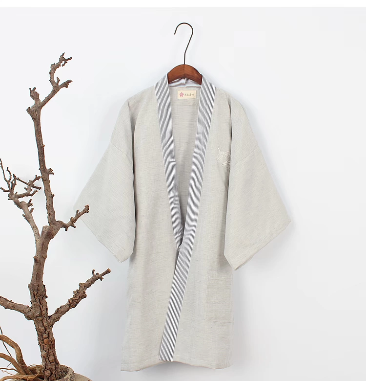 Kimono thêu Nhật Bản dành cho nam mùa hè - Bộ Pajama