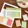 Мини-комбинация в клетку post-it notes офисная учебная памятка N раз бумага для заметок с наклейками ручной работы нижний декоративный материал бумага mini 1