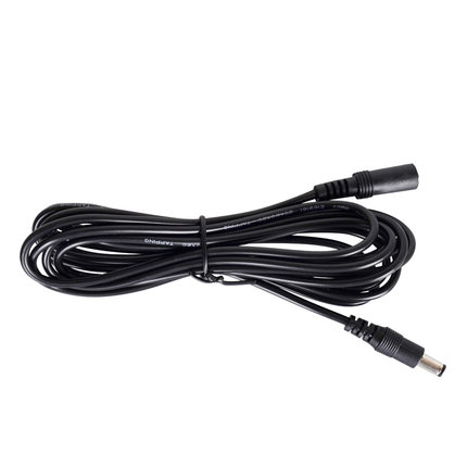 DC12V power cord extension cord monitoring power extension cord DC male and female head pair plug 1 2 3 meters 5 5*2 1