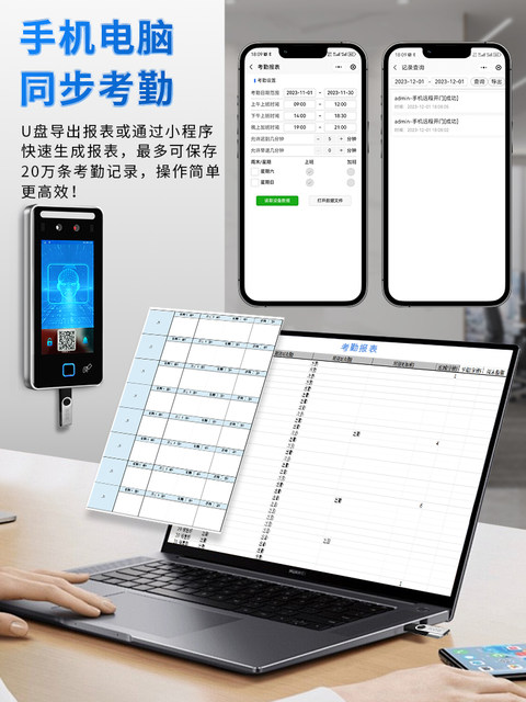 Kob Outdoor Waterproof Fingerprint Access Control All-In-One Machine with Card Swipe, Password, Wifi, App, and Dynamic Facial Recognition System