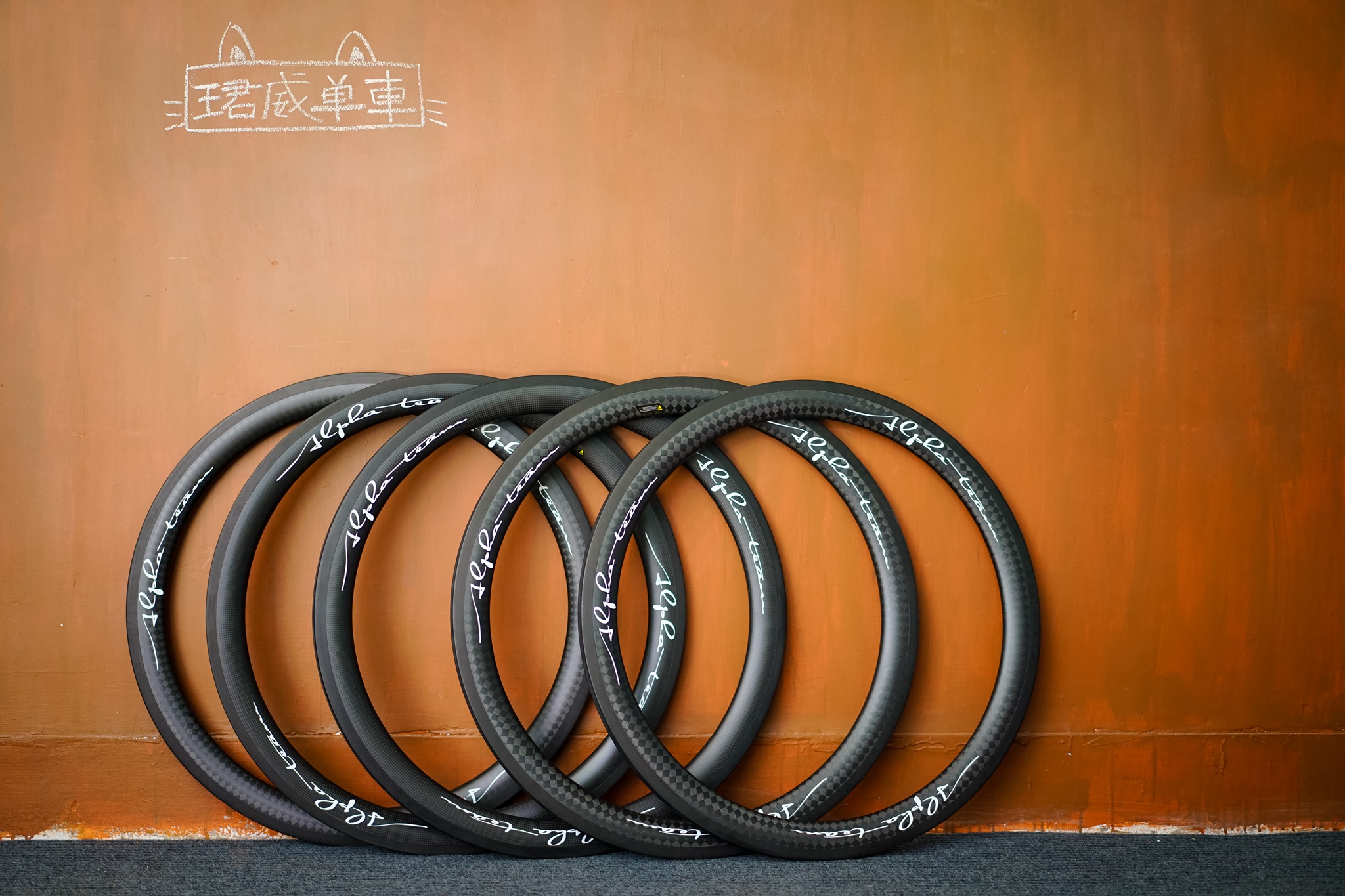 Roues de vélo cyclisme sur route ALPHA TEAM - Ref 2365671 Image 7