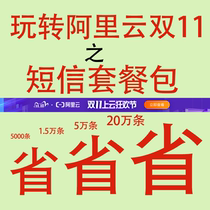 Alibaba Cloud SMS service Domestic SMS package SMS discount Double 11 event coupon discount