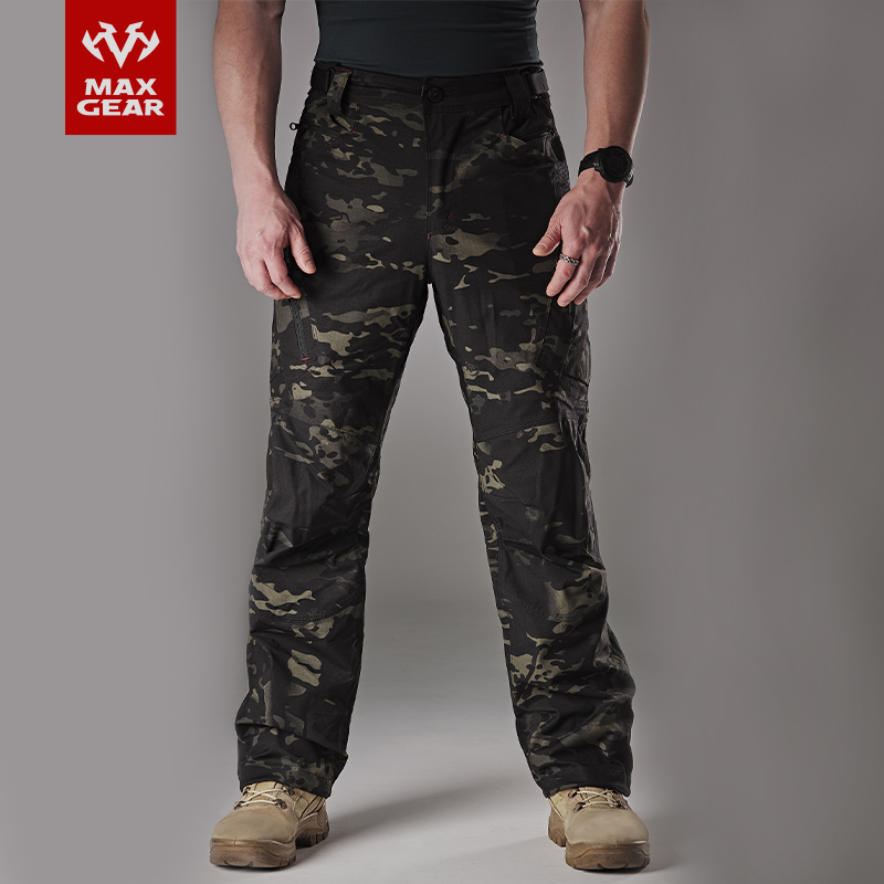 Maxgear Bai Ze Outdoor Functional Pants Men's Urban Outdoor Multi-Pocket Slim Work Pants Military Enthusiast Commuting Tactical Pants