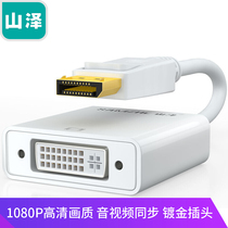 SAMZHE DP to DVI conversion line computer TV projector cable White ZJX-170