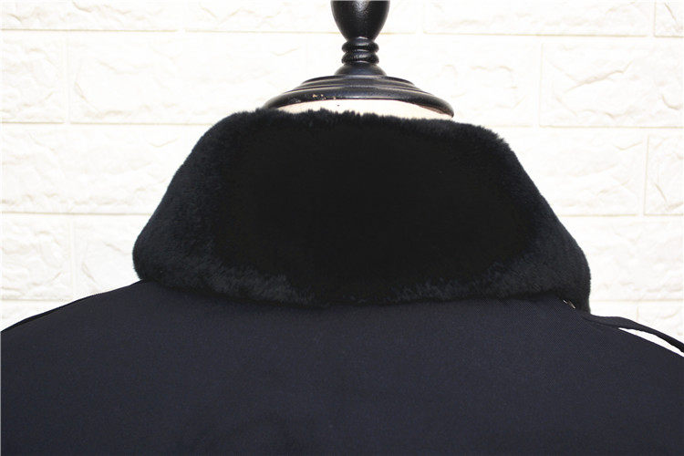 Зима на дежурстве подбитый воротник lexus Сан - кролик отворот натуральная кожа длинные волосы воротник меховым воротником сын один Закон о государственном судебном преследовании механическая обработка 