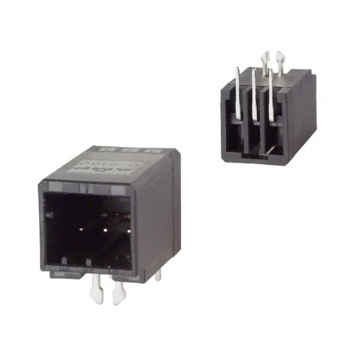 AMP D2100 3针 Y卡弯针插座 1376135-2 可直接拍 全新原装正品