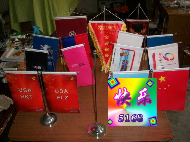 Custom table flag to build new table flag meeting room negotiating flag table decoration Flag table Flag table Chess Lever Indoor Table Flag