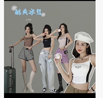 The ice and the back of the ice.