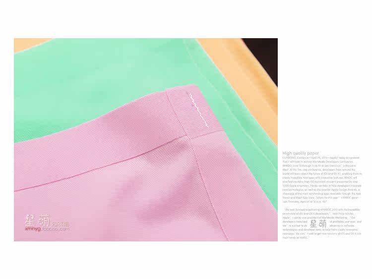 Slip jeunesse simple en soie Ice - Ref 642533 Image 24