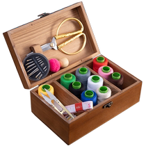 Sewing box household high-end multi-functional set large-capacity storage box sewing tools wedding dowry sewing kit