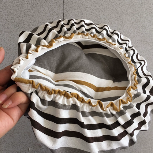 Толстая льняная хлопчатобумажная ткань круглый рулонный рис с тонкой группой сгущенной пузырьковой подушки подушка подушка подушка подушка может быть настроена