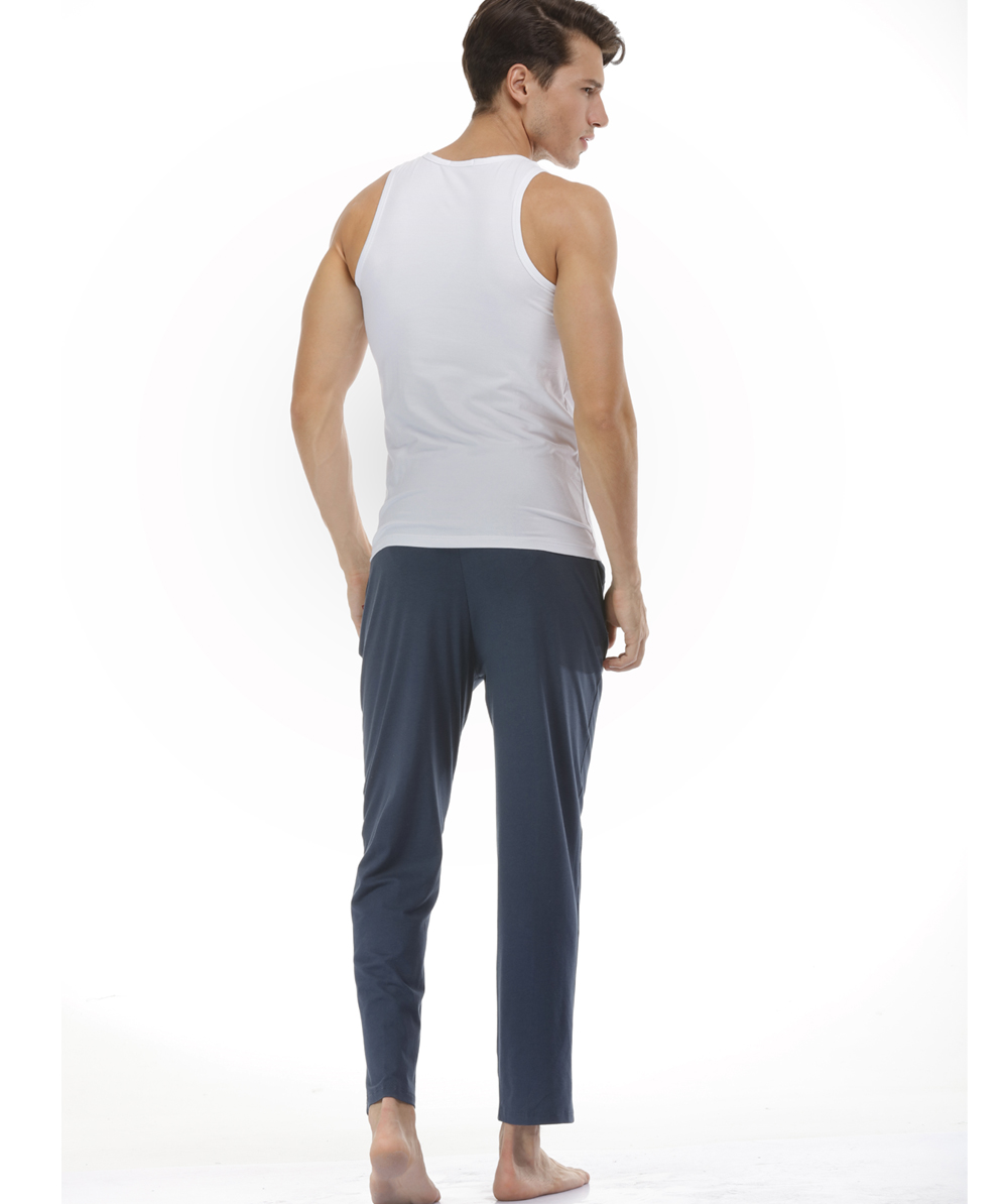 Quần ngủ nam modal quần cotton nhà mùa xuân và mùa thu mỏng phần thể thao lỏng lẻo quần cỡ lớn đồ lót nam