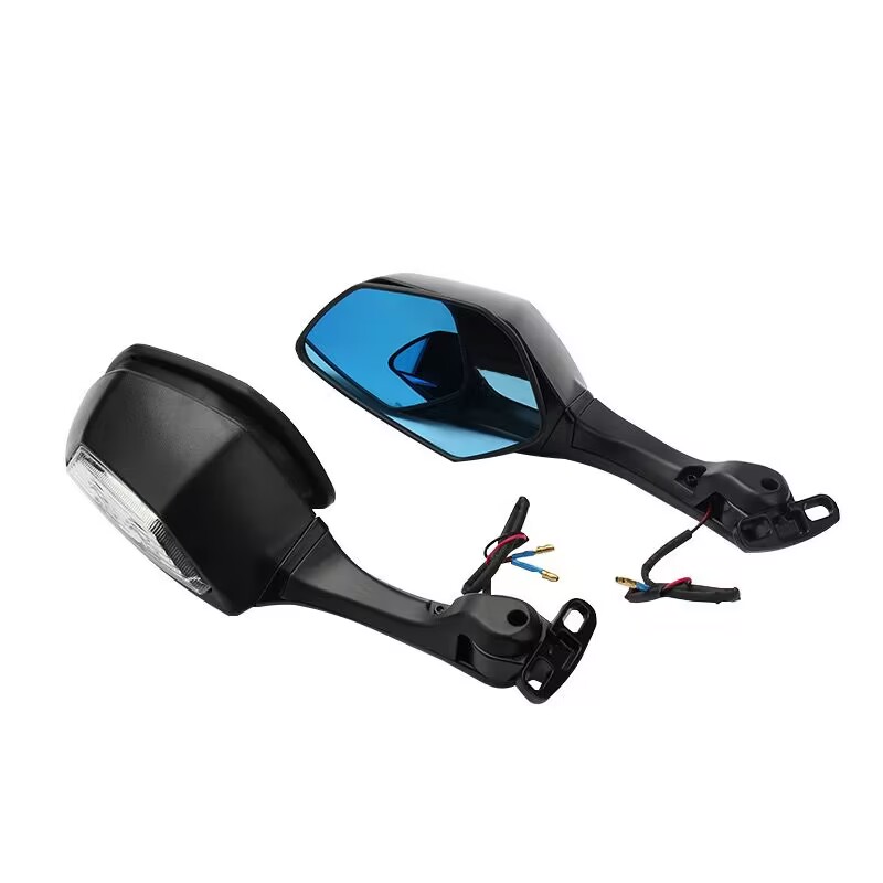 Wholesale Applicable Qianjiang 22-25 Sai 600 Sai 550S Sai 800 Motorcycle Modified with Light Daniel Rearview Mirror