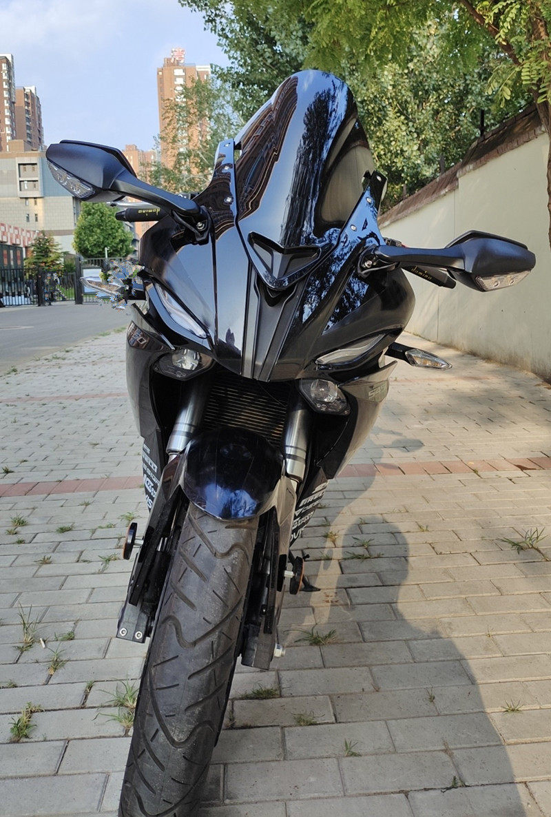 Wholesale Applicable Qianjiang 22-25 Sai 600 Sai 550S Sai 800 Motorcycle Modified with Light Daniel Rearview Mirror