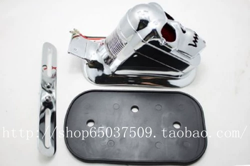 Мотоциклевые аксессуары модифицируют Harley Cruise Prince Car Modified Metal Skull Задние задние фонари.