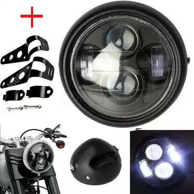 Ranger Tianjun Xinyuan V coffee GN stick King retro locomotive modified metal LED headlight assembly headlight assembly headlight