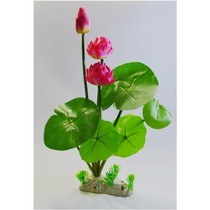 Simulation Lotus Lotus Leaf Lotus fish tank aquarium home for Buddha living room floor pool stage props flower decorations