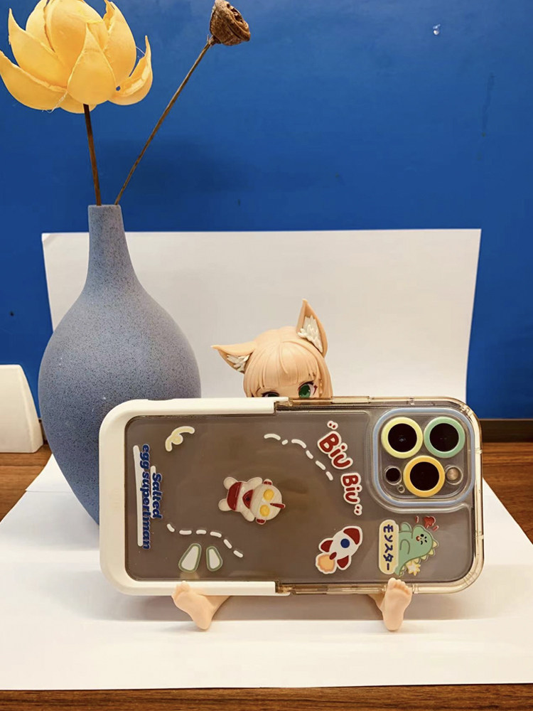 二次元桌宠手办黄豆粉可爱机箱手办潮玩