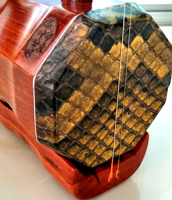 Front back round octagonal Indian lobular red sandalwood erhu professional performance erhu explosive star