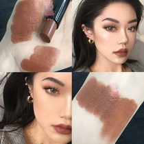 Cold Door Senior Kardashian Light European and American Makeup Eat Native red matt red and brown chocolate color Coffee Thins