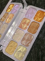 European and American pure desire INS blogger unicorn unicorn Highlight Burst and Thin Shiny Polarized with Multi-Color Bright Face