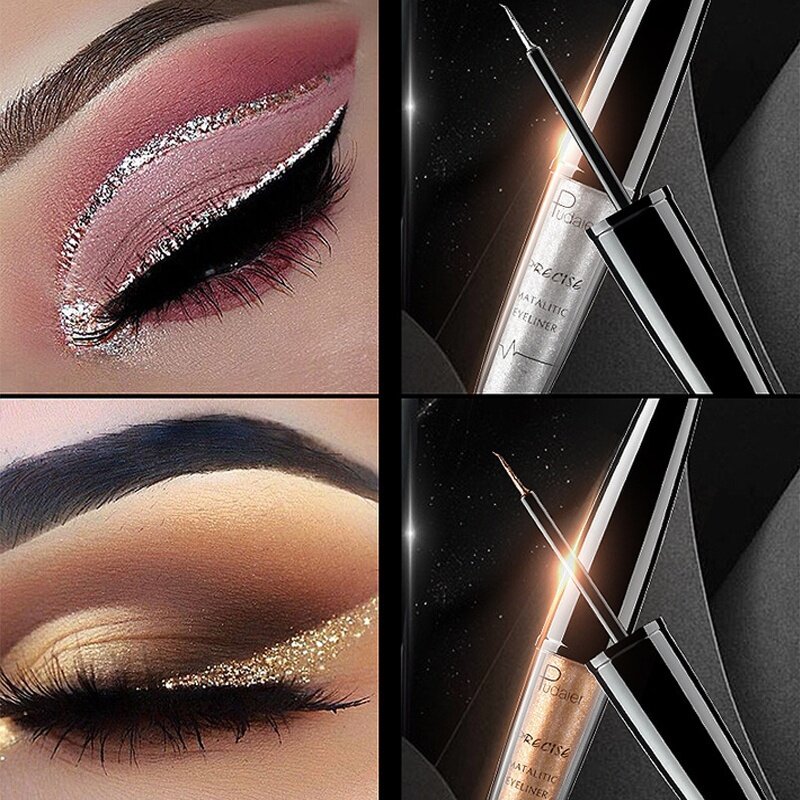 The only thing that beats Cowherd is liquid Cowherd Yu Shuxin Super flash midnight eye shadow Sequin gel Silkworm pen eyeliner