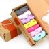 Tuần vớ vớ 7 vớ lười 7 hộp quà vớ bảy ngày vớ kẹo màu nữ vớ cotton vô hình vớ ngắn tất nam cổ ngắn Vớ hàng tuần