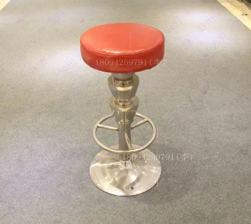 Бар и стул из нержавеющей стали бар и стул KTV Bar High -Footed Stable Bar Bar Sanda Bar Stool Factory Прямые продажи